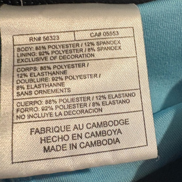 Nike Aqua Blue White Stripe Pleated Mini Tennis Golf Skort Athleisure Size Lg. - Picture 8 of 11